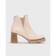 Botines Mujer Wonders Miera H-5214 Beige