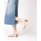 Botines Mujer Wonders Miera H-5214 Beige