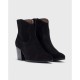 Botines Mujer Wonders Cane I-8912 Negro