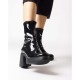 Botines Mujer Wonders Eris H-4942 Negro