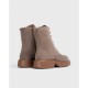 Botines Mujer Wonders Icon B-8206 Taupe