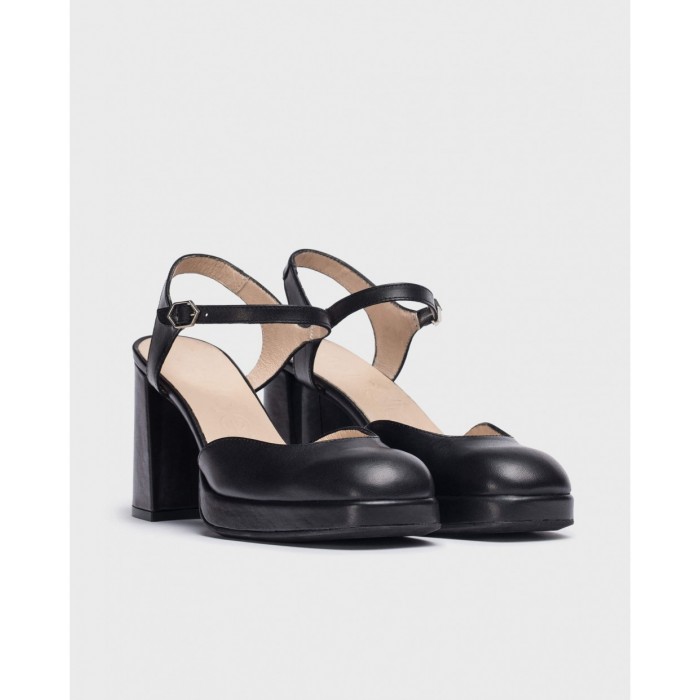 Zapatos Mujer Wonders Blue H-5903 Negro