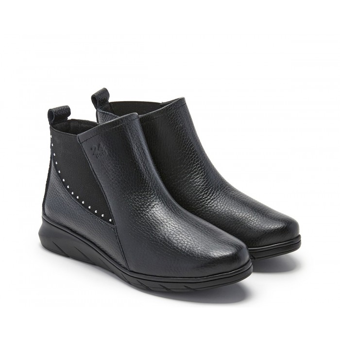 Botin Mujer 24 Hrs 25835 Negro