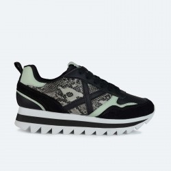 Zapatillas deportivas mujer Munich Ripple 56 8765056 Brown Sugar Negro