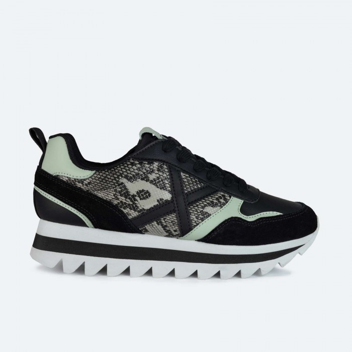 Zapatillas deportivas mujer Munich Ripple 56 8765056 Brown Sugar Negro