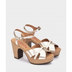 Sandalias mujer Pedro Miralles 11464 Metalizados