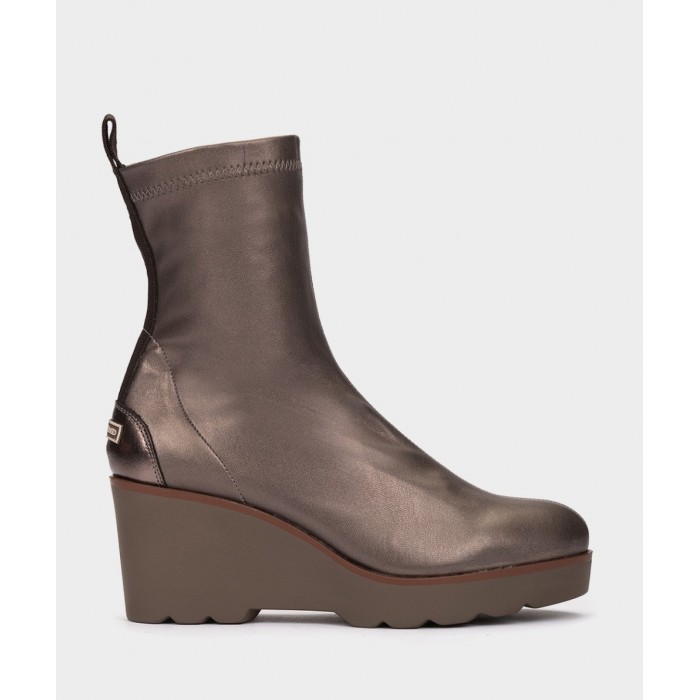 Botines mujer Pedro Miralles Hita 22400 Metalizado