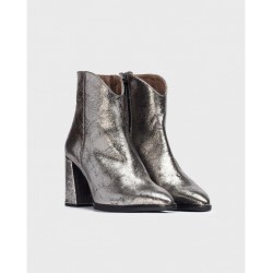 Botines Mujer Wonders Nara M-5403 Gris Plomo