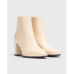 Botines Mujer Wonders Ostro M-5105 Crema
