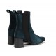 Botines Mujer Dorking Margot D9231 Azul Petróleo