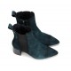 Botines Mujer Dorking Margot D9231 Azul Petróleo