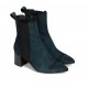 Botines Mujer Dorking Margot D9231 Azul Petróleo