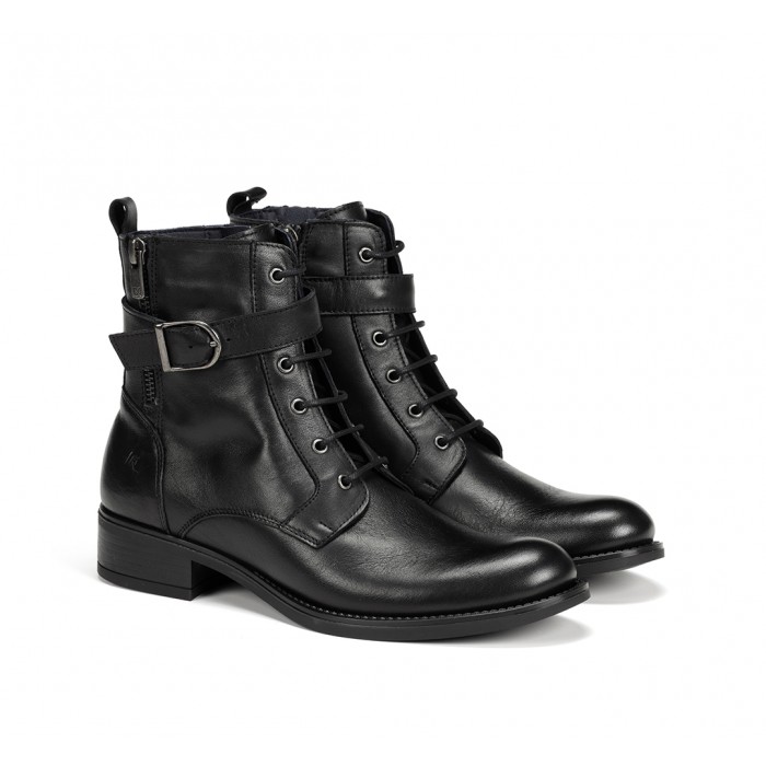 Botines Mujer Dorking Chad D9123 Negro