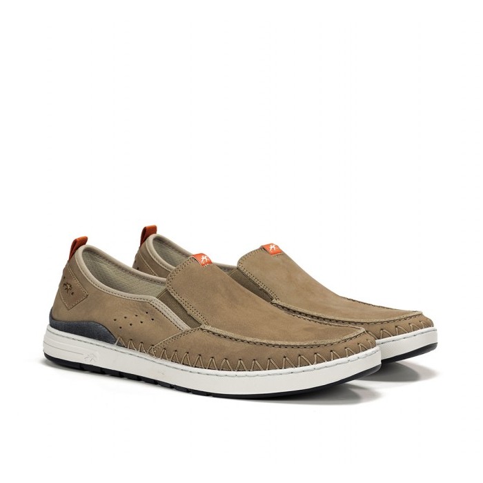 Zapatos Mocasines Hombre Fluchos Lester F1922 Marrón