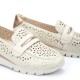 Zapatos Mocasines Mujer Pikolinos Cantabria W4R-6518C1 Nata