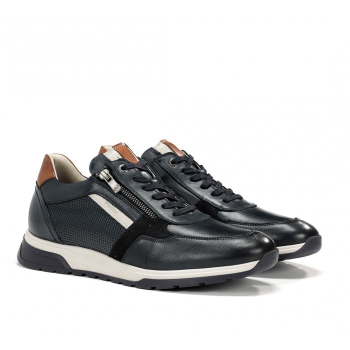 Zapatos Deportivos Hombre Fluchos Louis F1752 Azul Oceano