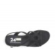Sandalias Mujer 24 Hrs 26063 Negro