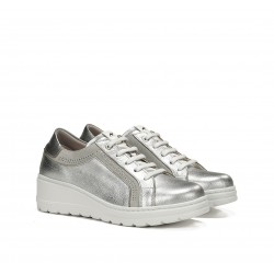 Zapatos Deportivos Mujer Fluchos Aqua F1997 Plata