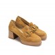 Zapatos Tacón Mujer Dorking Cristel D9232 Marrón