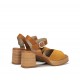 Sandalias Tacón Mujer Dorking Diamond D9283 Amarilla