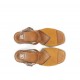 Sandalias Tacón Mujer Dorking Diamond D9283 Amarilla