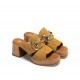 Sandalias Tacón Mujer Dorking Diamond D9284 Marrón
