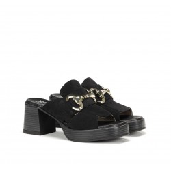 Sandalias Tacón Mujer Dorking Diamond D9284 Negro