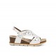 Sandalias Mujer Dorking Gold D9319 Blanco