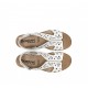 Sandalias Mujer Dorking Gold D9319 Blanco