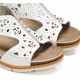 Sandalias Mujer Dorking Gold D9319 Blanco