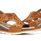 Sandalias Mujer Dorking Gold D9319 Naranja