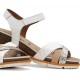 Sandalias Mujer Dorking Gold D9320 Blanco