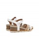Sandalias Mujer Dorking Gold D9320 Blanco