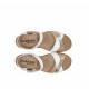 Sandalias Mujer Dorking Gold D9320 Blanco
