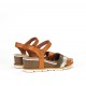 Sandalias Mujer Dorking Gold D9320 Naranja