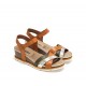 Sandalias Mujer Dorking Gold D9320 Naranja