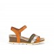 Sandalias Mujer Dorking Gold D9320 Naranja