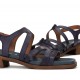 Sandalias Mujer Dorking Poleo D9208 Azul