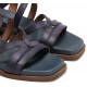 Sandalias Mujer Dorking Poleo D9208 Azul