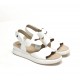 Sandalias Mujer Dorking Slam D9290 Blanca
