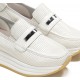 Zapatos Mocasines Mujer Dorking Draz D9243 Blanco