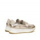  Zapatos Mocasines Mujer Dorking Draz D9243 Dorado