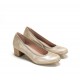 Zapatos Tacon Mujer Dorking Géminis D8469 Dorado