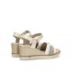 Sandalias Cuña Mujer Fluchos Smash F1975 Blanco