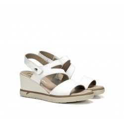 Sandalias Cuña Mujer Fluchos Smash F1973 Blanco