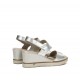 Sandalias Cuña Mujer Fluchos Smash F1973 Plata