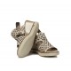 Sandalias Cuña Mujer Fluchos Smash F1972 Taupe