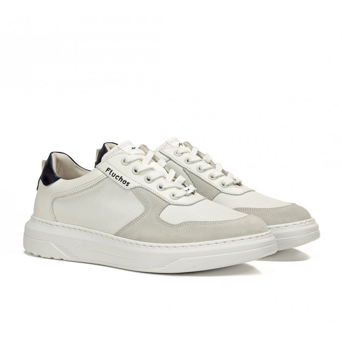 Zapatos Deportivos Hombre Fluchos Boston F1970 Blanco