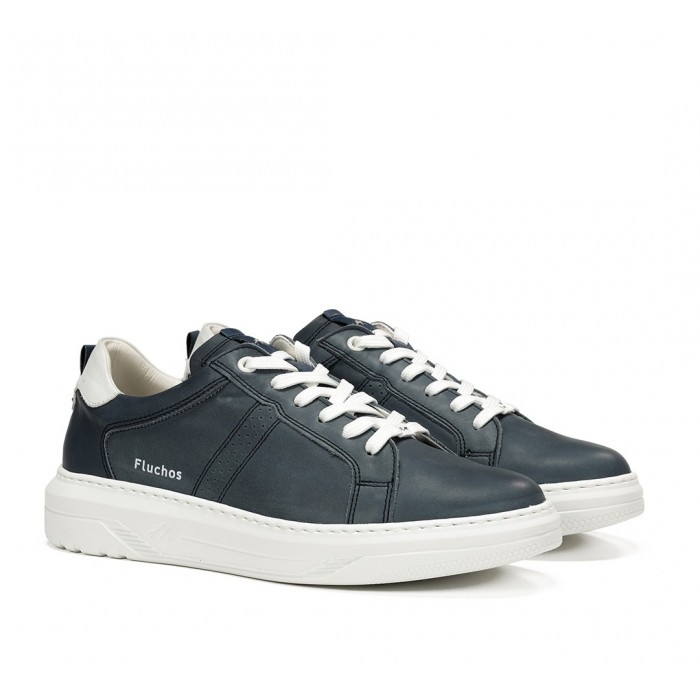 Zapatos Deportivos Hombre Fluchos Boston F1967 Azul