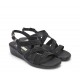 Sandalias Mujer 24 Hrs 26037 Negro